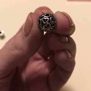 Heart pandora charm